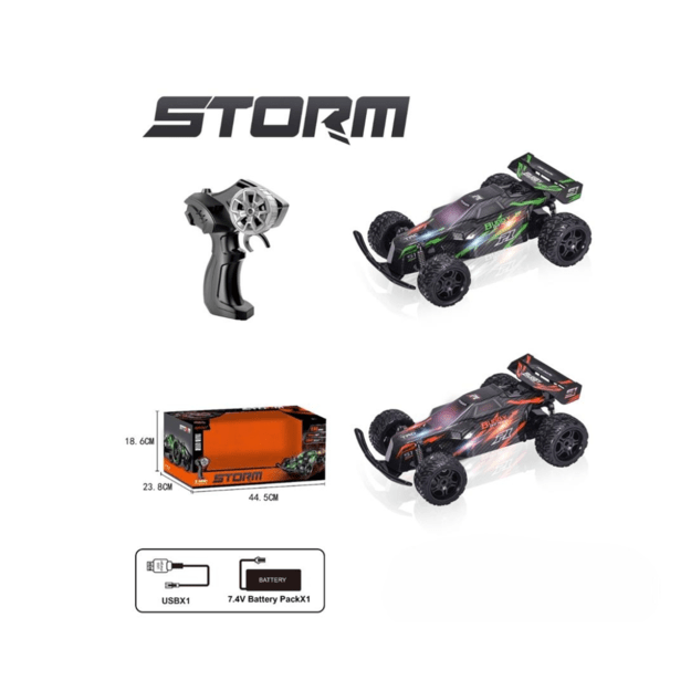 RC lenktyninė mašina su valdymo pultu