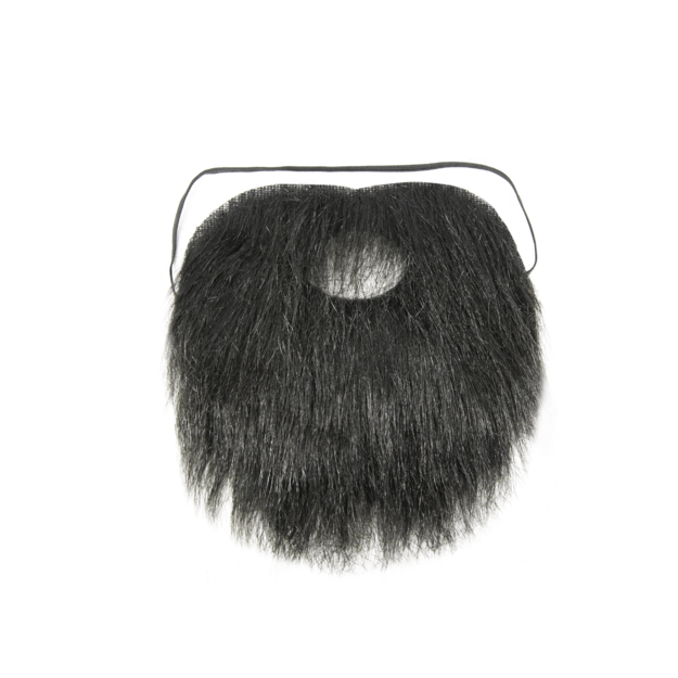 Dirbtiniai ūsai su barzda karnavalui Helovinui 1