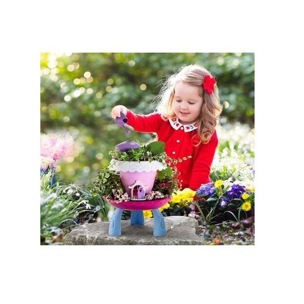 Žaislinis fėjų sodo namelis augalų auginimui 7