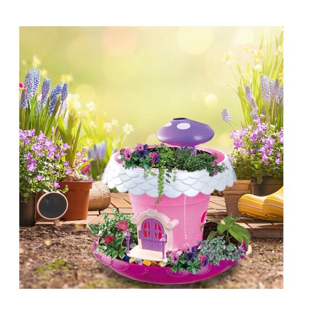 Žaislinis fėjų sodo namelis augalų auginimui 11