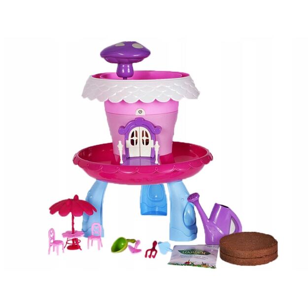 Žaislinis fėjų sodo namelis augalų auginimui 3