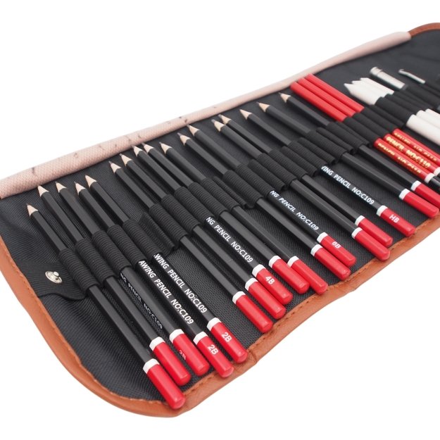 Kūrybinis rinkinys, grafitiniai pieštukai 1