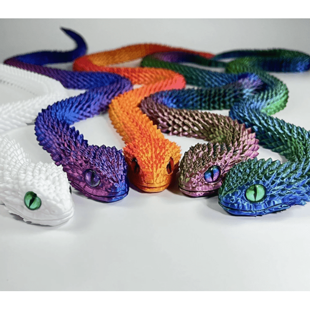 3D gyvatė pitonas antistresinis žaislas 1