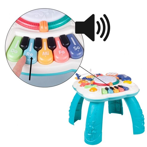 Interaktyvus lavinamasis staliukas kūdikiui 6