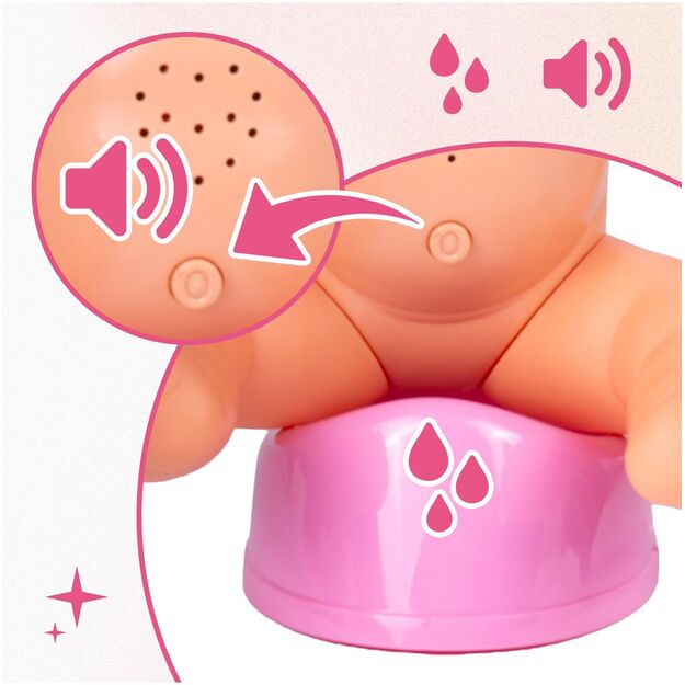 Interaktyvi lėlė kūdikis su priedais 6