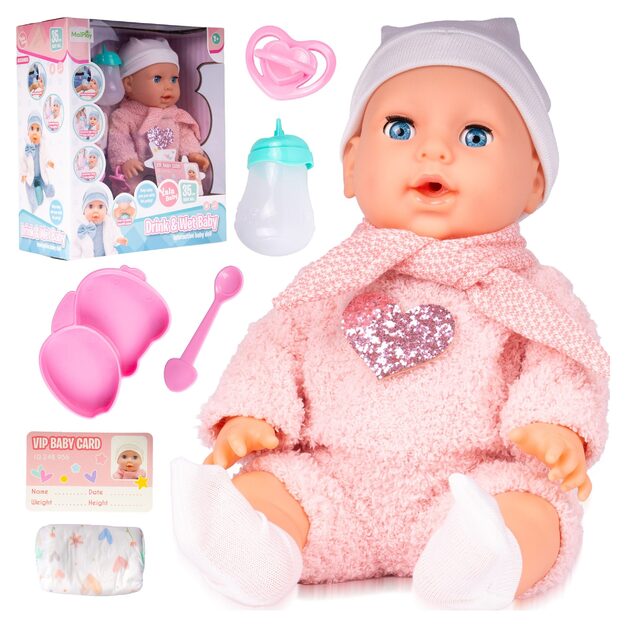 Interaktyvi lėlė kūdikis su priedais