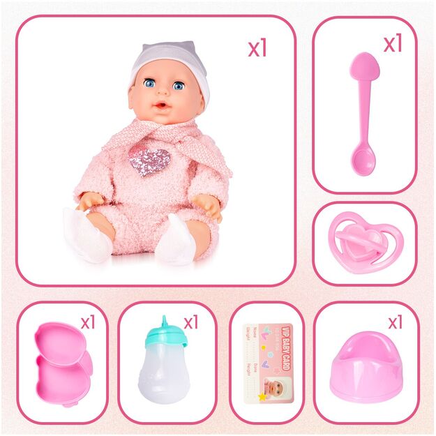 Interaktyvi lėlė kūdikis su priedais 9