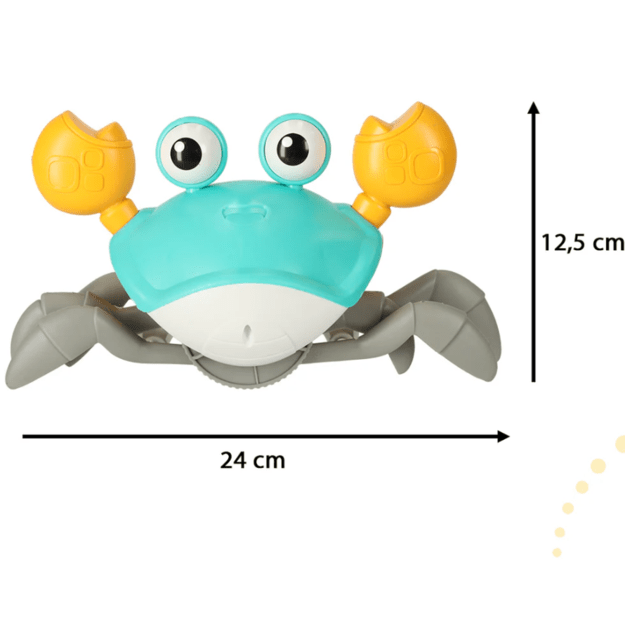 Interaktyvus ropojantis krabas su muzika 2