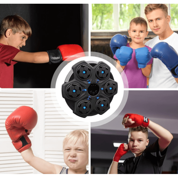 Muzikinis bokso treniruoklis su bluetooth 1