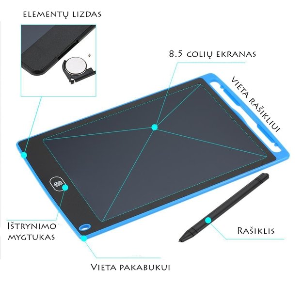 Elektroninė piešimo lentelė 3