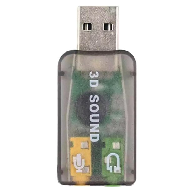 Aukštos kokybės USB garso plokštė