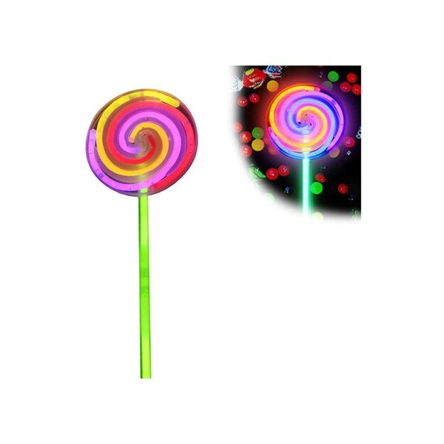 Šviečiančių lazdelių rinkinys lollipop