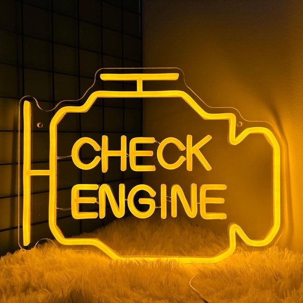 Dekoracinis šviestuvas  CHECK ENGINE 