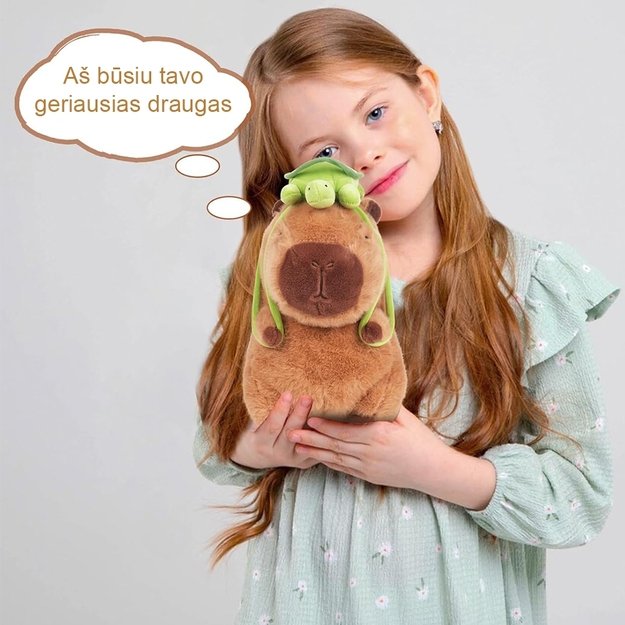 Pliušinė Kapibara 30 CM.