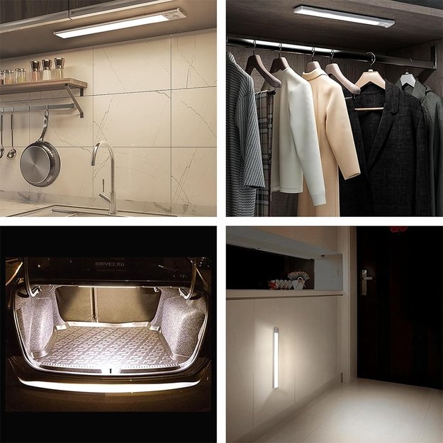 Belaidis LED šviestuvas 50cm. 1