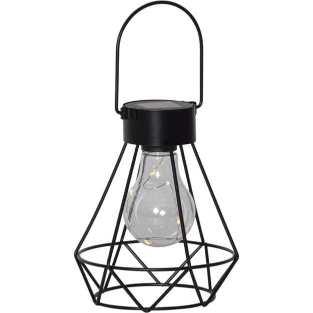 Saulės energija įkraunama LED lempa „Edison“