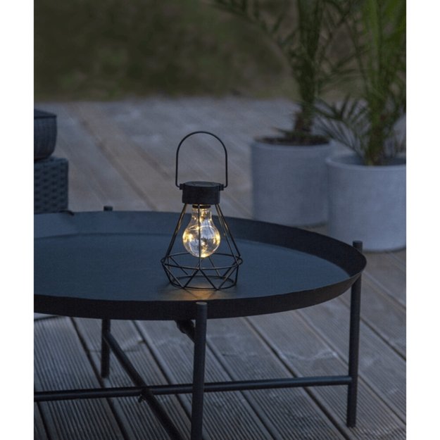Saulės energija įkraunama LED lempa „Edison“ 3