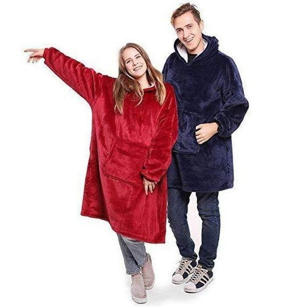 Pledas, megztinis  Huggle  Raudonas 2