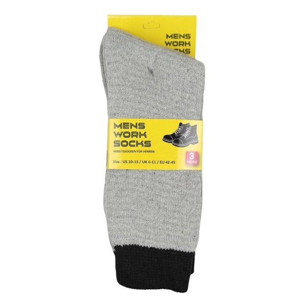 Darbo kojinės vyrams, 3 poros (EU 42–45)
