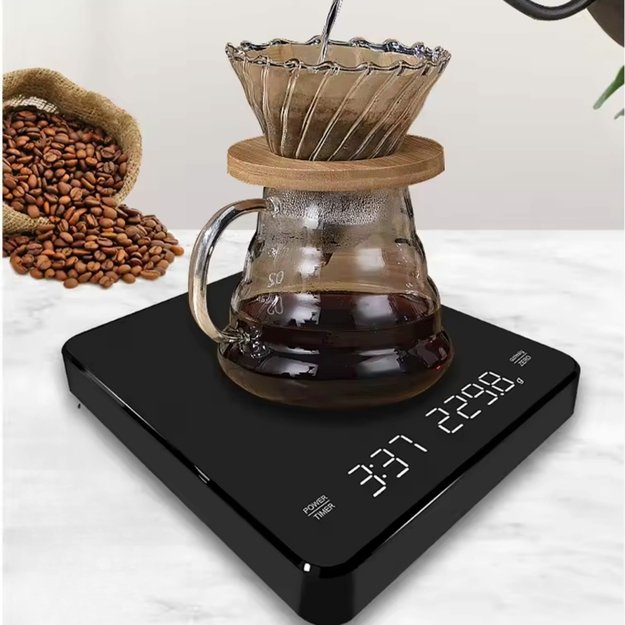 Elektroninės virtuvės kavos svarstyklės 1