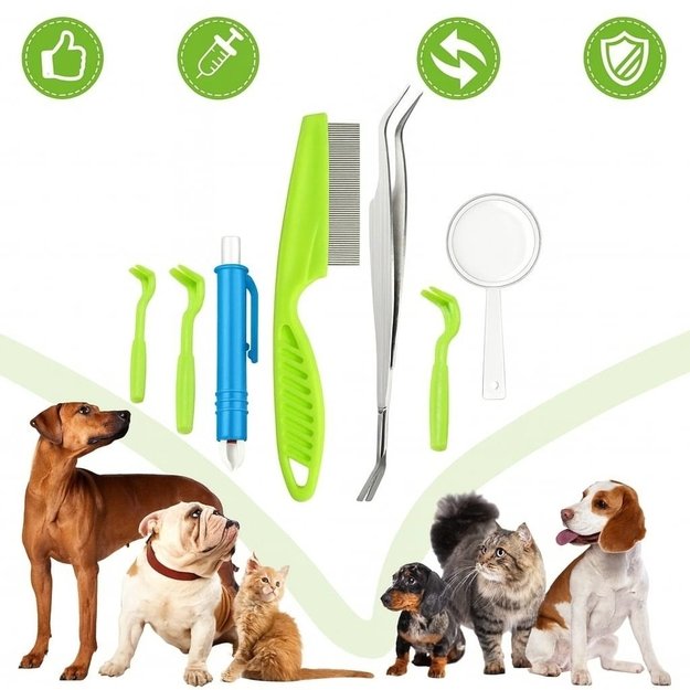 Profesionalus rinkinys erkių i&scaron;traukimui 1