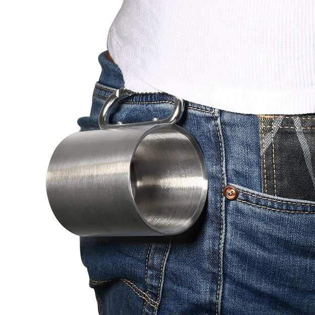 Turistinis puodelis su karabinu 300ml. 3