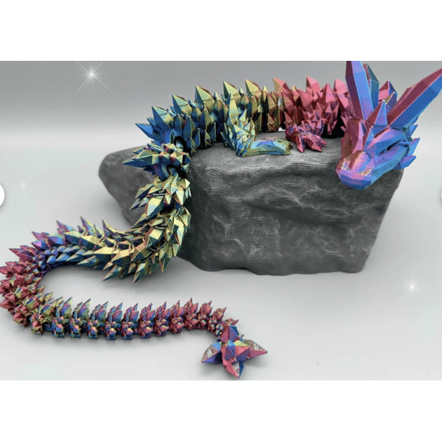 3D spausdintas drakonas 1