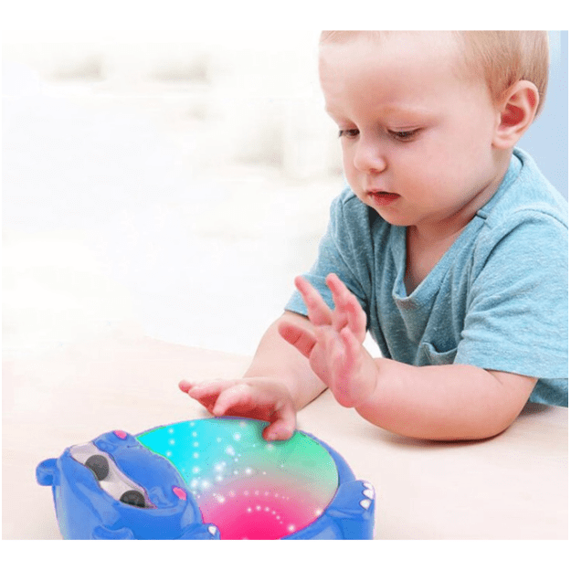 Interaktyvus muzikinis būgnas su &scaron;viesomis ir garsais 2