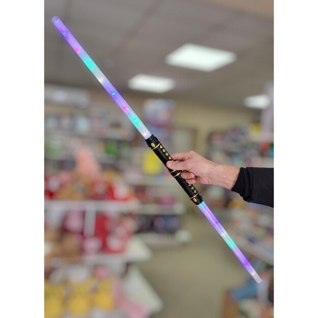 Šviečiantis kardas 2 in 1 su garsais 1