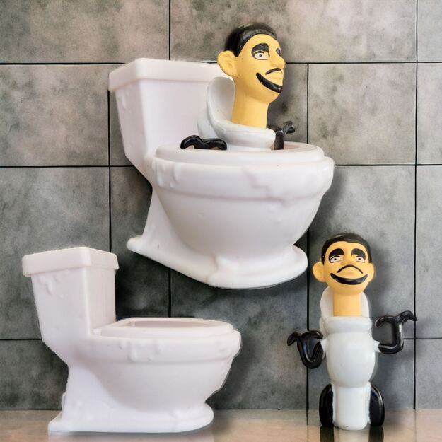 Skibidi toilet figūrėlė