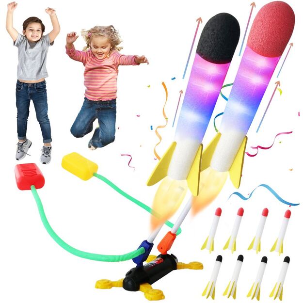 Žaidimas išskrendančios raketos. Duel rocket