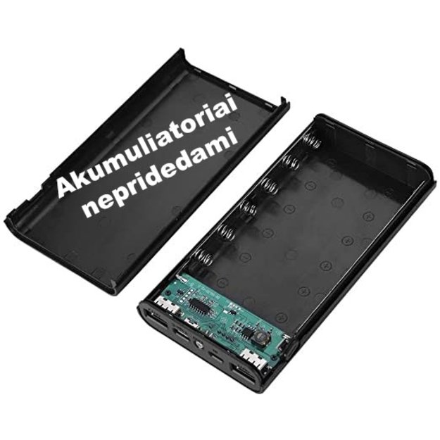 Powerbank Baterijos Dėklas X6