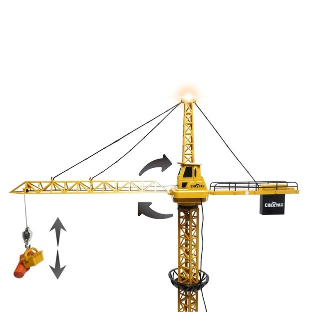 Statybinio krano modelis 2
