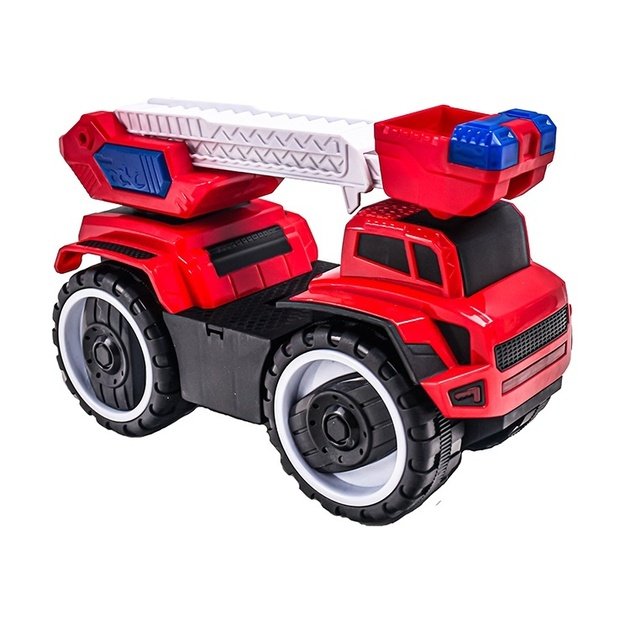Gaisrinės autotomobilis su garso ir šviesos efektais