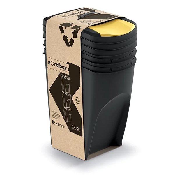 „Sortibox SET3 XL“ atliekų rūšiavimo dėžės