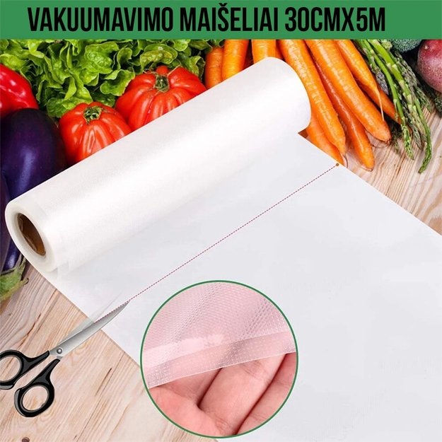 Vakuumavimo maišeliai  Rankovė  M