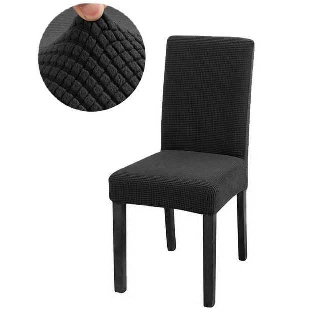 Juodas kėdės užvalkalas 1