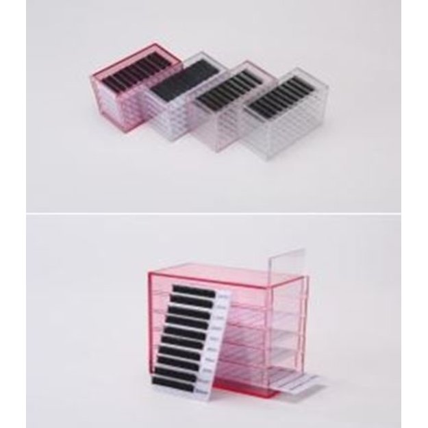 Dėžutė blakstienoms laikyti