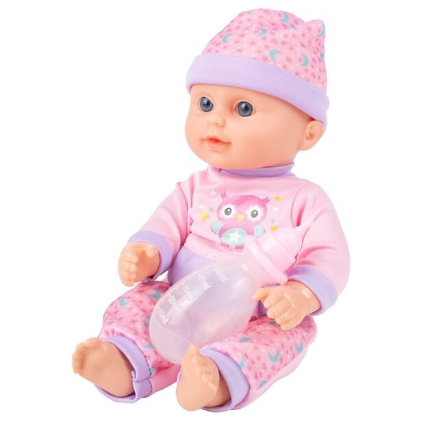 Interaktyvi lėlė kūdikis su buteliuku 31 cm 2