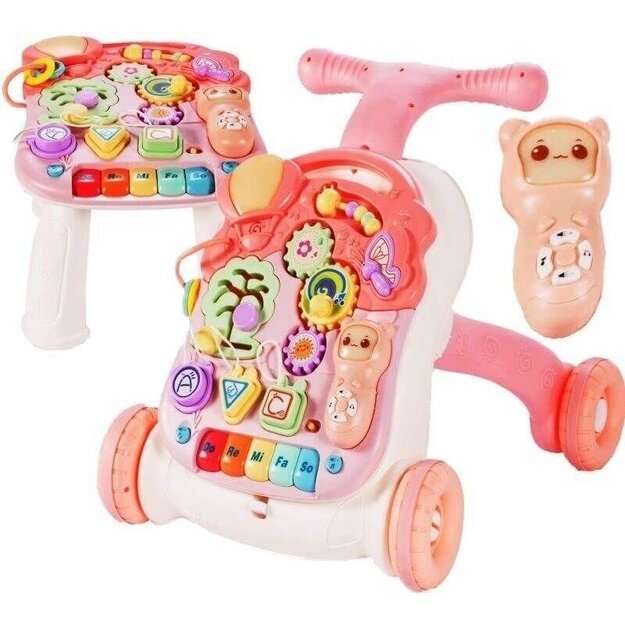 Stumdukas lavinamasis staliukas kūdikiui 5 in 1