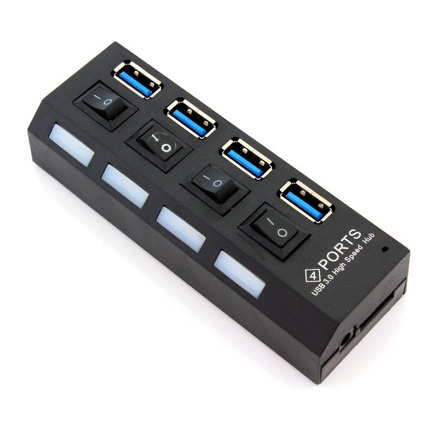 Šakotuvas HUB USB 3.0 4 port