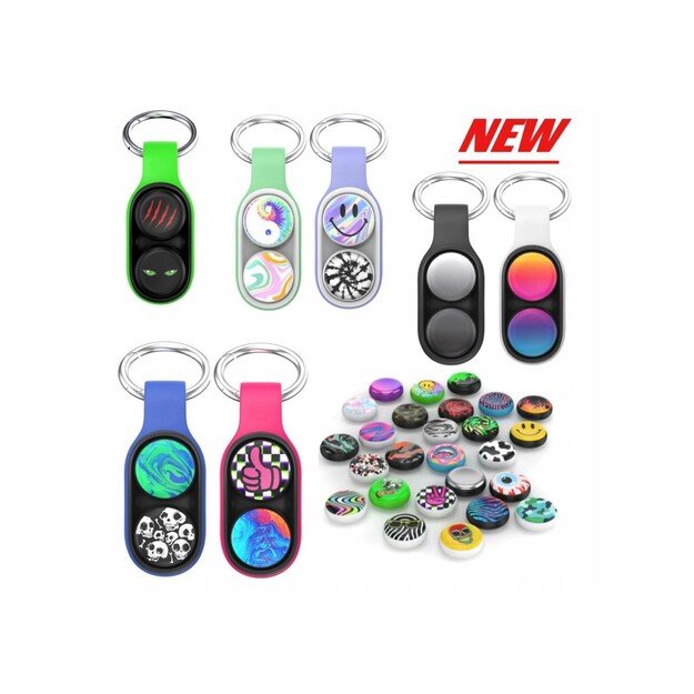 Poppuck fidget žaislas popsocket, magnetinis antistresinis pakabukas