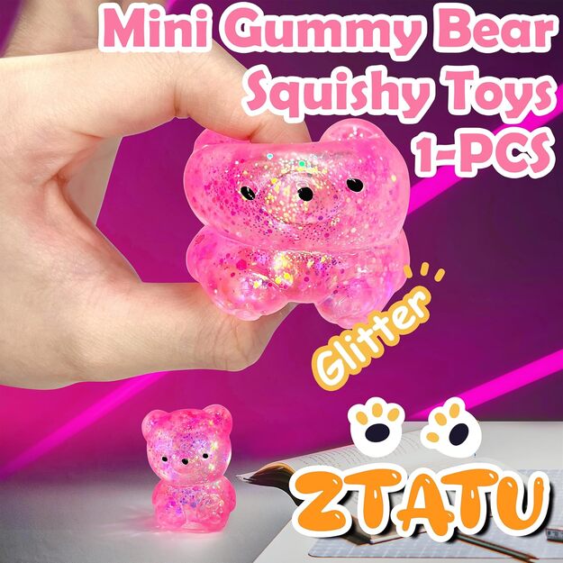 Antistresinis squishy minkomas žaislas MEŠKUTIS