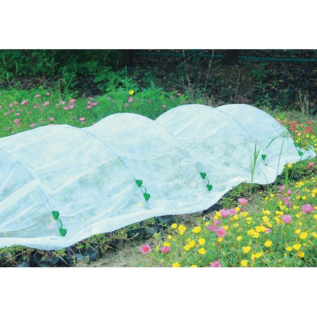 Balta agrotekstilė 1,6 x 10 m pavasaris