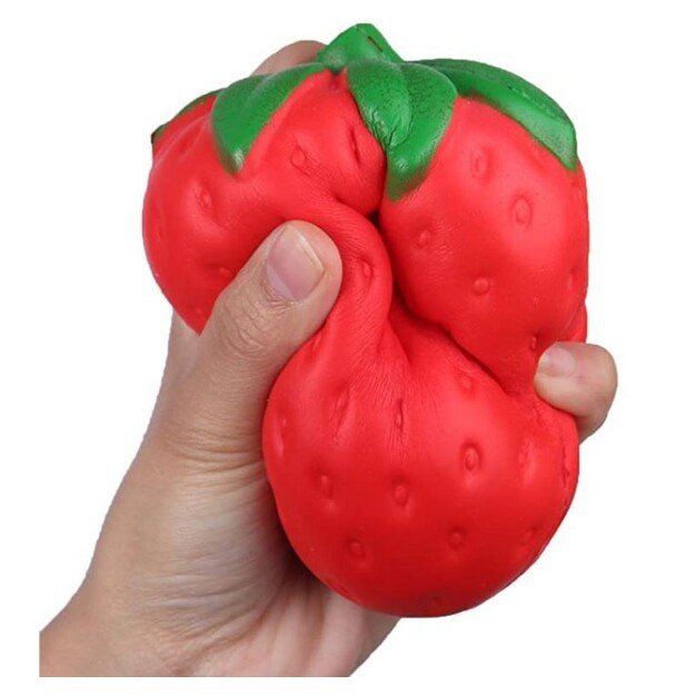 Squishy žaislas braškė