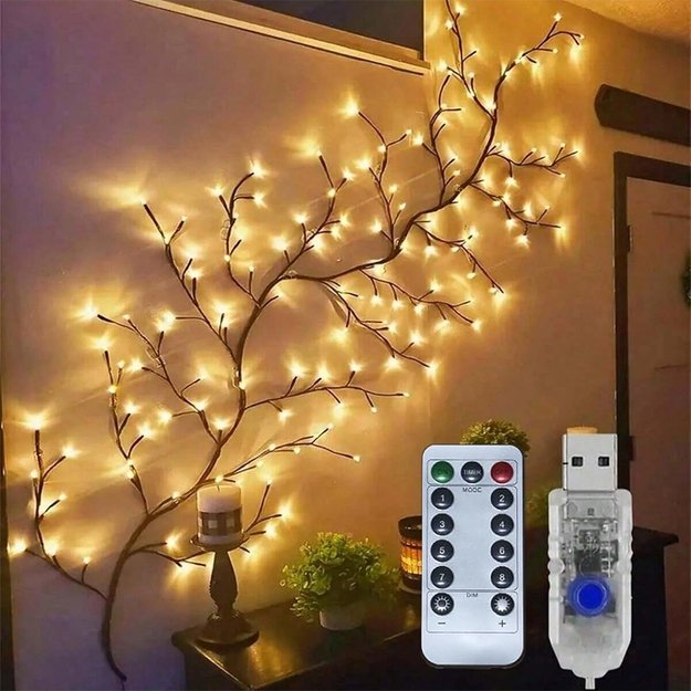 LED sienos dekoracija  Šaka 