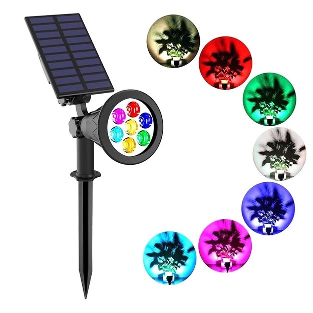 LED sodo kryptinis šviestuvas 6