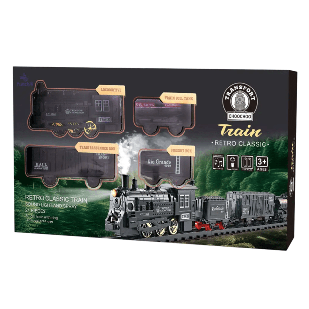 Elektrinis traukinys rinkinys 21 d alis garsai ir šveisos 4