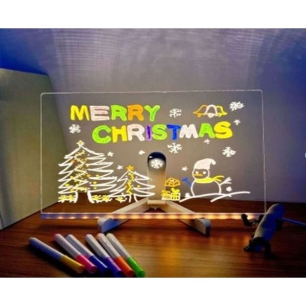 LED piešimo dekoracija