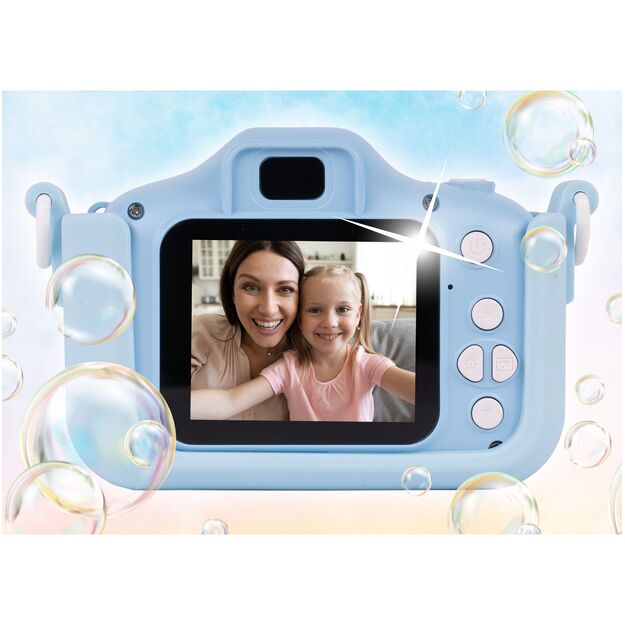 Fotoaparatas vaikui su atminties kortele 16 GB, 5 žaidimai, silikoninis dėkliukas 4